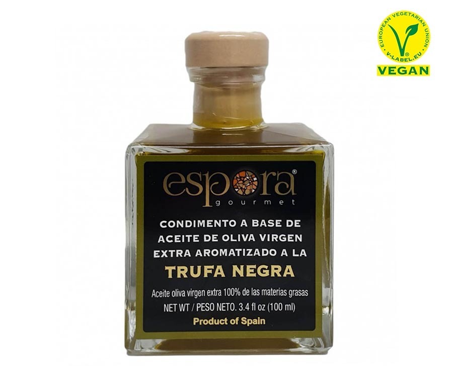 BLACK TRUFFLE FLAVOURED EXTRA VIRGIN OLIVE OIL