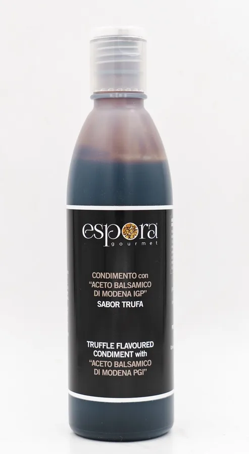 VINAGRE BALSAMICO (CREMA) IGP SABOR TRUFA 250 ml