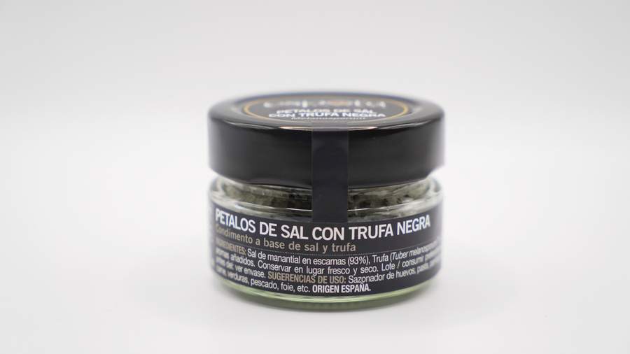 PETALOS DE SAL CON TRUFA NEGRA 40g