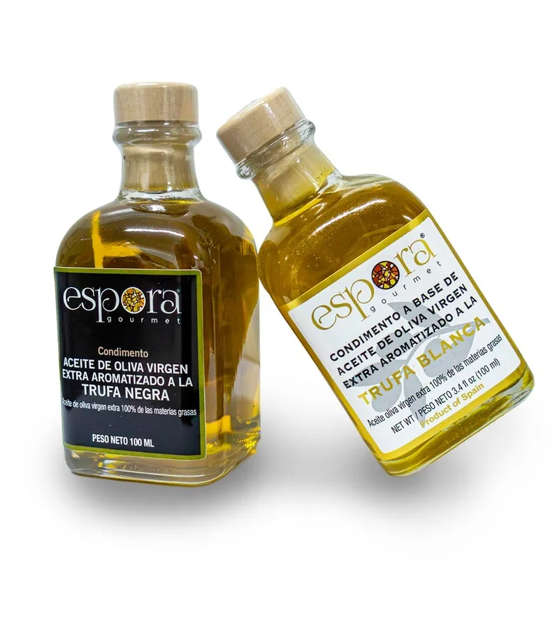 Aceites aroma Trufa blanca & Trufa negra