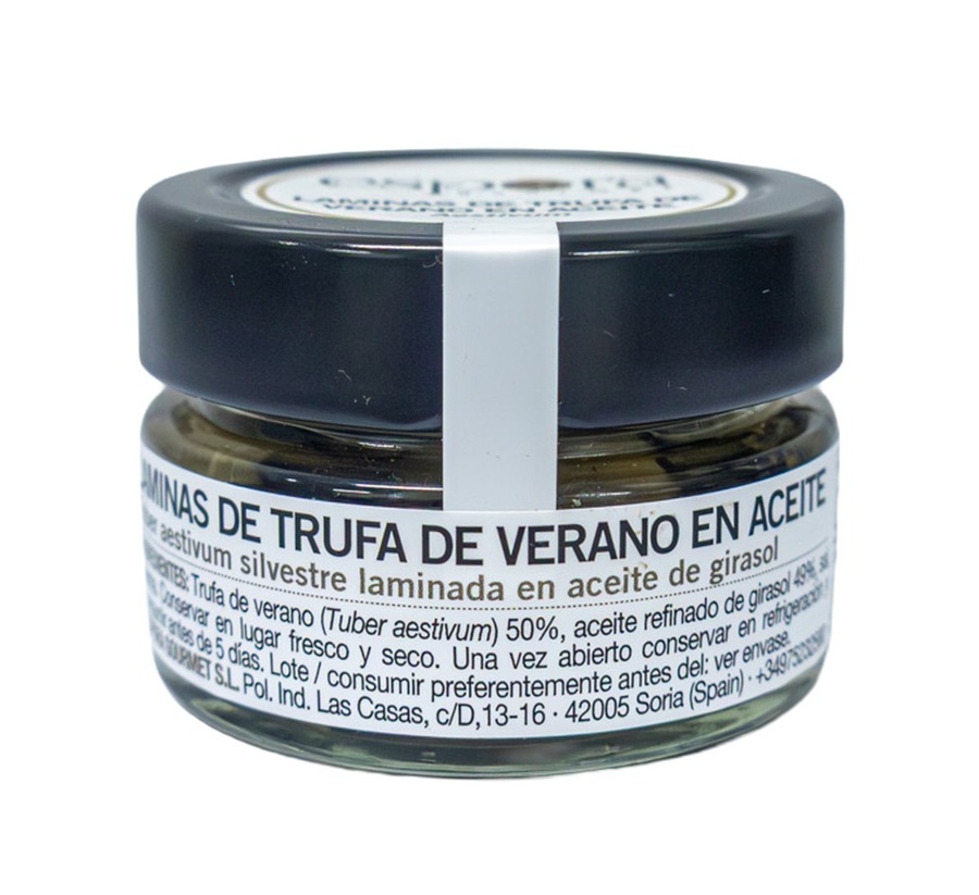 LAMINAS TRUFA DE VERANO EN ACEITE 50g