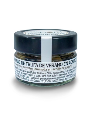 LAMINAS TRUFA DE VERANO EN ACEITE 50g