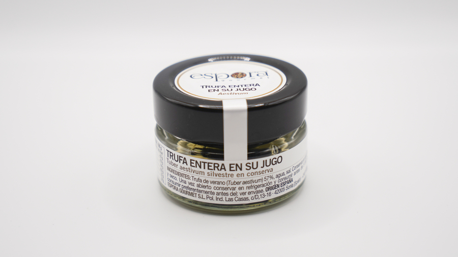 TRUFA ENTERA EN SU JUGO (aestivum)