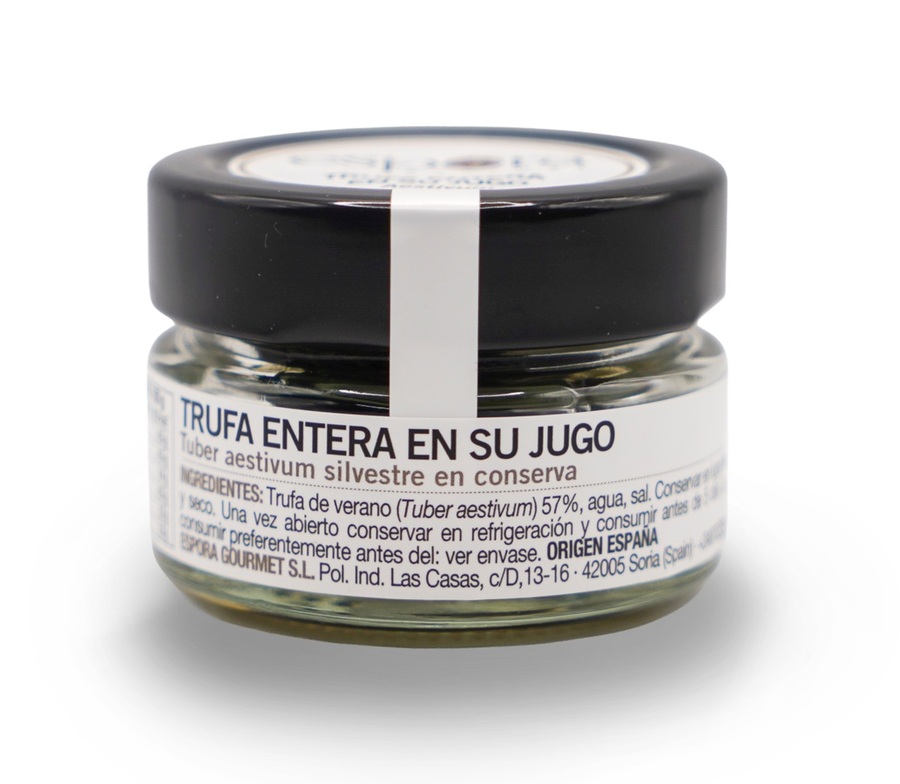 TRUFA ENTERA EN SU JUGO (aestivum)